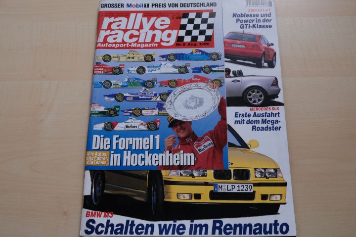 Deckblatt Rallye Racing (08/1996)